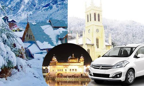 Shimla Manali Dharamshala Amritsar Package Ex-Delhi By Car